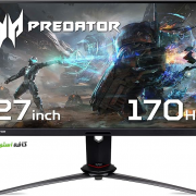 مانیتور ایسر مدل Predator xb273unv سایز 27 اینچ آکبند گارانتی دار