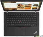 تصویر لپ‌تاپ Lenovo Thinkpad T480 با پردازنده i5-8350U، رم 8GB و حافظه SSD 256GB برای استفاده روزمره و دانشجویی.